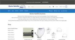 Desktop Screenshot of oystersatellite.com